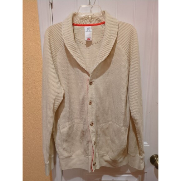 Jack Threads Men’s Knit Sweater Collared  Button Closure Pockets Classic XLarge - Picture 2 of 13